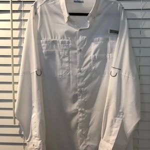 GUC White Columbia PFG Shirt
